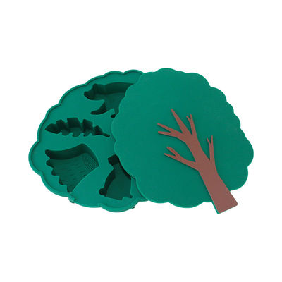 Silikon Dondurucu Tabak Bebek için Clip-On Kapaklı Çiğneyebilir Yiyecek Kusursuz Depolama Taşıyıcısı 0-12 Ay 2-4 Yıl Pasta Araçları