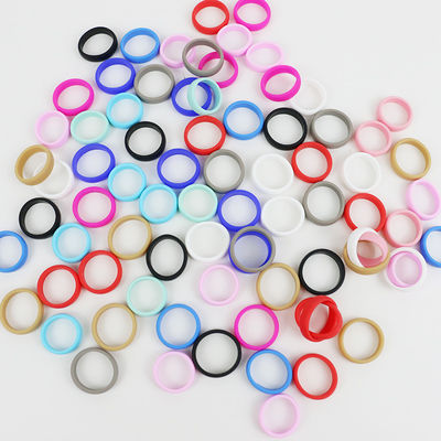 Kalite  BPA Free Food Grade Silicone Rubber O Rings Chewable For Children Girls Fabrika