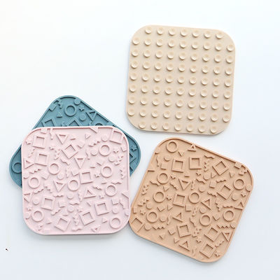 Kalite  PAISEN Custom Silicone Pet Dog Lick Pad Mat Easy-to-Clean Suction Cups for Healthy Feeding of Dogs Cats Pet Bowls Feeders Fabrika