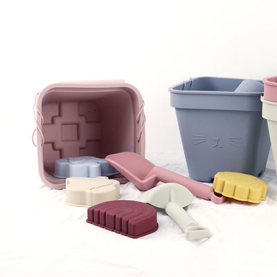 Toptan satış Silicone Bebek Oyuncak Kovası Plaj Oyuncağı