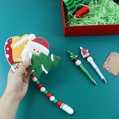 BPA Free Bebek Silikon Oyuncaklar, Çocuklar İçin Noel Ağacı İstifleyici Diş Kaşıyıcınız