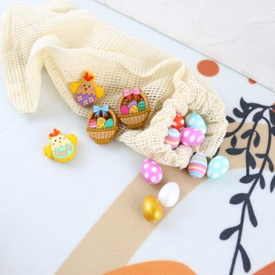 Kolye Yapımı İçin Yumurta Şekli DIY Silikon Diş Çıkarma Boncuğu Çiğnenebilir
