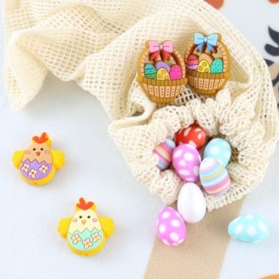 Kolye Yapımı İçin Yumurta Şekli DIY Silikon Diş Çıkarma Boncuğu Çiğnenebilir