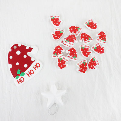 DIY Emzik Zincir Kolye için Mini Gıda Sınıfı Noel Silikon Boncuk