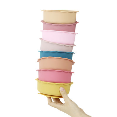 Emme Silikon Kase Seti BPA Free PVC Free Unisex Bebek Çocuklar İçin