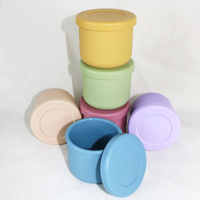 BPA Free Silikon Kase Seti, Özel Logolu Silikon Bento Kutuları