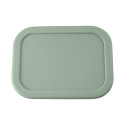 Açık Ofis Bento için 800ml 1200ml Katlanabilir Silikon Öğle Yemeği Kutusu