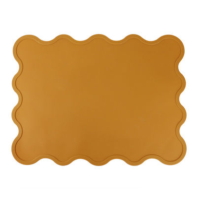 BPA Ücretsiz Su Geçirmez Çocuklar Silikon Placemat Kaymaz Yeniden kullanılabilir masa mat Bebek Besleme Için
