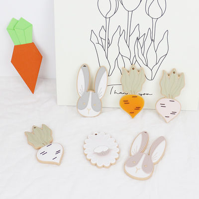 Sheep Bunny Yeni Doğan Bebek İçin BPA Free Kişiselleştirilmiş Silikon Diş Kaşıyıcı