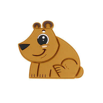 Bear Food Grade Silikon Bebek Diş Kaşıyıcı BPA İçermez Çevre Dostu