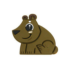 Bear Food Grade Silikon Bebek Diş Kaşıyıcı BPA İçermez Çevre Dostu