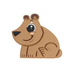 Bear Food Grade Silikon Bebek Diş Kaşıyıcı BPA İçermez Çevre Dostu