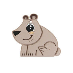 Bear Food Grade Silikon Bebek Diş Kaşıyıcı BPA İçermez Çevre Dostu