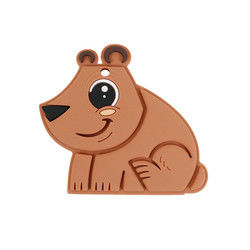 Bear Food Grade Silikon Bebek Diş Kaşıyıcı BPA İçermez Çevre Dostu