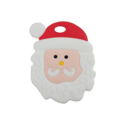 Renkli Özel Silikon Diş Kaşıyıcı, Bebek İçin Çevre Dostu Gingerbread Man Diş Kaşıyıcı