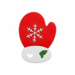 Renkli Özel Silikon Diş Kaşıyıcı, Bebek İçin Çevre Dostu Gingerbread Man Diş Kaşıyıcı