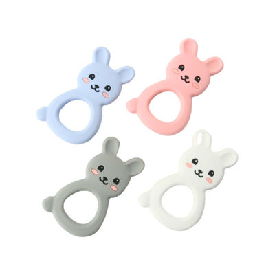 Hayvan Kedi Kitten Silikon Bebek Diş Kaşıyıcı Yürümeye Başlayan Diş Çıkarma İçin BPA İçermez