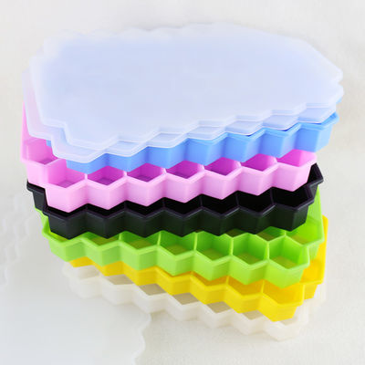 BPA Free Petek Buz Küpü Kalıbı, Gıda Sınıfı Kauçuk Buz Küpü Tepsileri