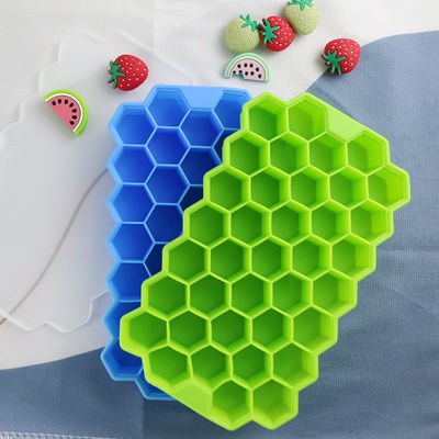 BPA Free Petek Buz Küpü Kalıbı, Gıda Sınıfı Kauçuk Buz Küpü Tepsileri