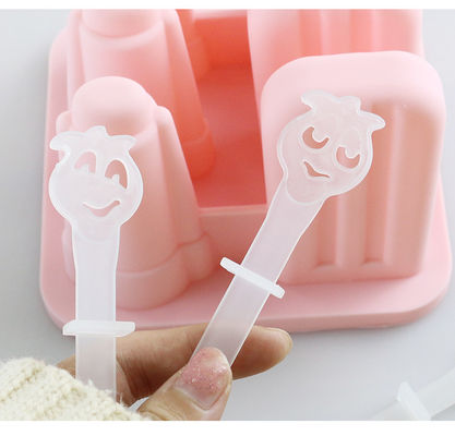 Panton Renkli Kişiselleştirilmiş Silikon Kalıplar, Aile İçin BPA İçermeyen Popsicle Kalıpları