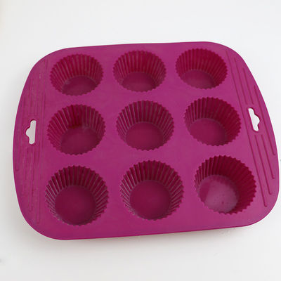 Cupcake Muffin Yapımı İçin Mini Toksik Olmayan Silikon Donut Kalıpları