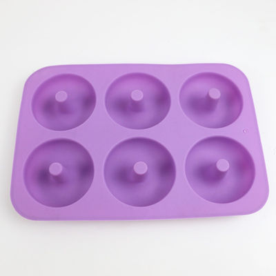 Cupcake Muffin Yapımı İçin Mini Toksik Olmayan Silikon Donut Kalıpları