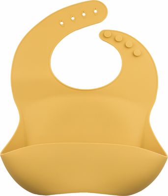 Bebek Çocuk Besleme İçin Ayarlanabilir Silikon Catcher Bib Güvenli Yumuşak