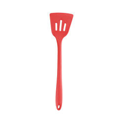 Kırmızı Gri Beyaz Renkler Silikon Mutfak Gereçleri Seti Panton Renkli Spatula Sıcak Kanıtı
