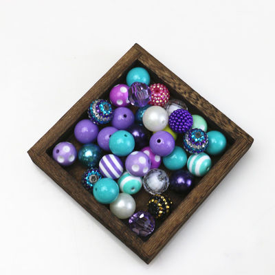 Takı için Tıknaz Gumball Pembe Renk Toplu Bubblegum Boncuk Akrilik Gevşek Boncuk