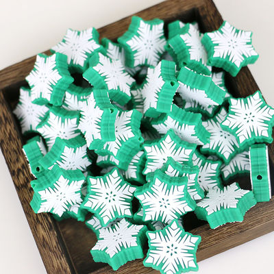 Özel Noel Silikon Fokal Boncukları