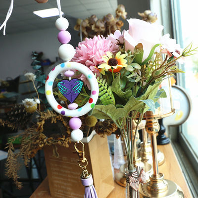 BSCI fabrika özel baskılı silikon odaklar Toksik Olmayan Bebek Boncukları BPA İçermez - Çocuklar İçin Güvenli ve Eğlenceli