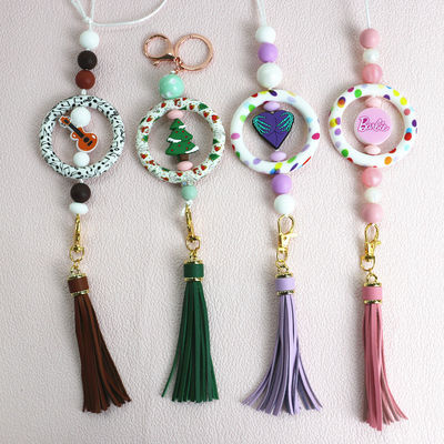 BSCI fabrika özel baskılı silikon odaklar Toksik Olmayan Bebek Boncukları BPA İçermez - Çocuklar İçin Güvenli ve Eğlenceli