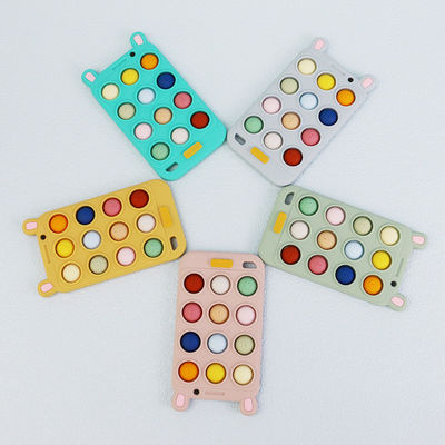 BPA Free Silikon Bebek cep telefonu şekli Rahatlık ve Rölyef için Dişlikler bebek dişleri ağrılı