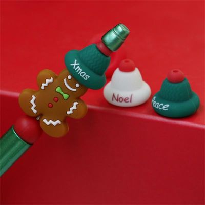 MOQ 200pcs Silikon Dişleme Mermi Organik Silikon Dişleme Mermi - Güvenli ve Dayanıklı DIY kalemler anahtarlık yapın