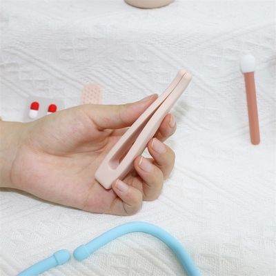 ODM Bebek Silikon Oyuncakları Çevre dostu MOQ 100 BPA Ücretsiz Çocuk Silikon Doktor Kiti