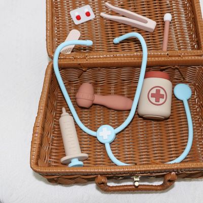 Özel bebek silikon tıbbi oyuncaklar hissel gelişim için mükemmel
