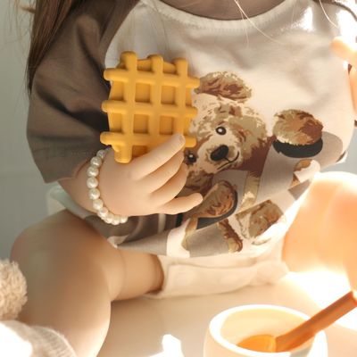 CE Güvenlik Standartı Bebek Silikon Oyuncakları Silikon Oyuncakları Çaydan Set 17PCS