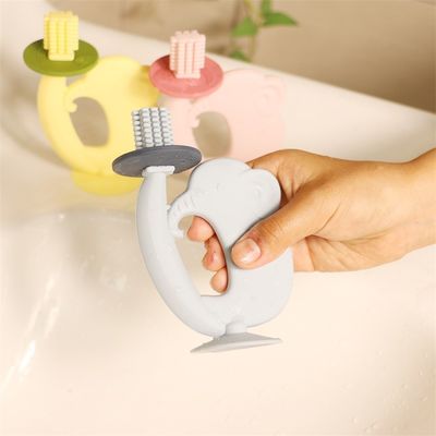 Silikon Bebek Dişleri BPA Serbest Yumuşak Yapı Ağrılı Dişekleri Sakinleştirir Dişleme Temizlik Silikon Dişleri Bebek Oyuncakları İçin Güvenli