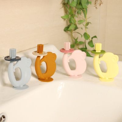 Silikon Bebek Dişleri BPA Serbest Yumuşak Yapı Ağrılı Dişekleri Sakinleştirir Dişleme Temizlik Silikon Dişleri Bebek Oyuncakları İçin Güvenli