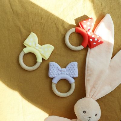 Gıda Kaliteli Silikon Dişlik Yüzüğü Ekstra Rahatlama İçin Dondurulabilir Eğitim Oyuncağı Bebek Silikon Meyve Dişleri