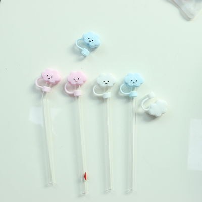 Alışveriş Satışı Tam Silikon Zehirsiz PVC BPA Serbest Silikon Saman Topper Bulut Kapakları 6-12mm Saman için mükemmel