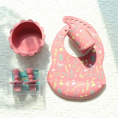 Silikon Bebek Bib Su geçirmez ve leke geçirmez - Dağınıklığa karşı dayanıklı - Ücretsiz yemek zamanı