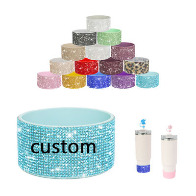 Silikon tampon şişesi Yıkıcı için kol 40 oz 7.5cm Tumbler Bot Stanley Cup silikon alt kapak şişeleri