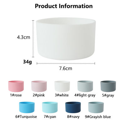 Silikon tampon şişesi Yıkıcı için kol 40 oz 7.5cm Tumbler Bot Stanley Cup silikon alt kapak şişeleri