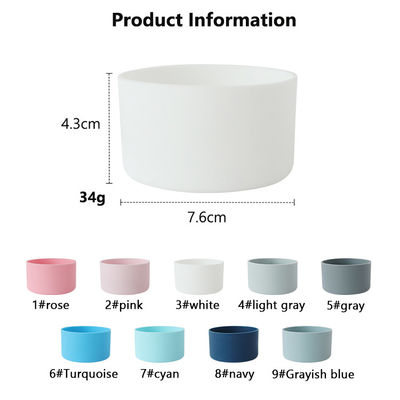 Silikon kapak şişeleri Su Şişesi Owala için Bot 7.5cm 40oz Kayma Karşıtı Koruyucu Kol Alt Kol Kapak Kapak Aksesuarları