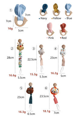 Kolye Emzik Zinciri Fokal Şekilli Boncuklar Boncuklu Kalemler için Silikon Dişleme Fokus Boncuklar Çocuk Oyuncakları