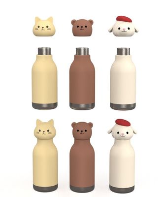 Özel Karikatür LOGO Silikon Termos Kupası Tumbler Değiştirme Kapaklar Sıçrama Dayanıklı Kapaklar Kupa Kapakları