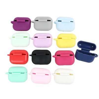Özel BPA-Free Soft Liquid Silicone Skin Feel Kablosuz Şarj Kutusu Airpod Pro 2 için