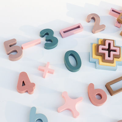 2025 NEW Arrival OEM ODM bebekler için silikon oyuncaklar numara matematik paketi çocuklar için eğitim oyuncak setleri