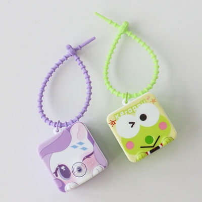 Silikon Capybara Anahtar Zinciri Kolye Dekompresyon Squeeze Bags Ornament Stress Relief Vent Toy 80g Silikon malzemesi için